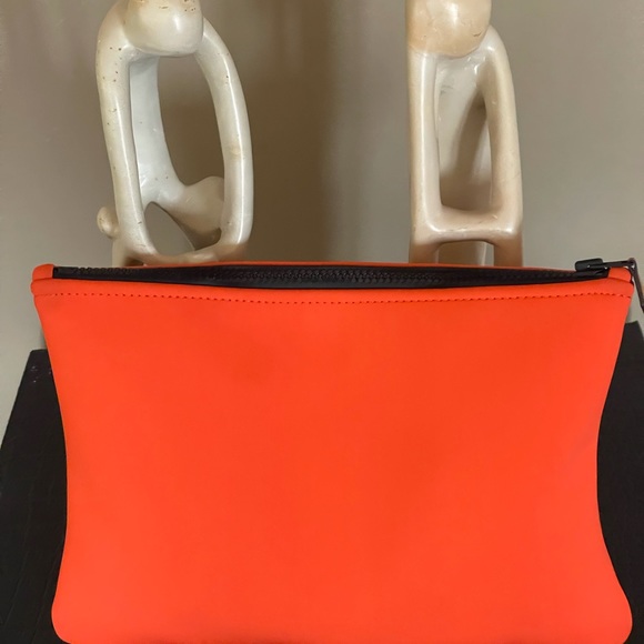 HERMES ORANGE CLUTCH BAg - Picture 4 of 10